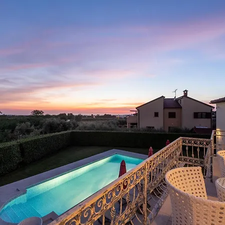 Bincila For 12 People Near Porec With Sea View & Beautiful Garden Villa *